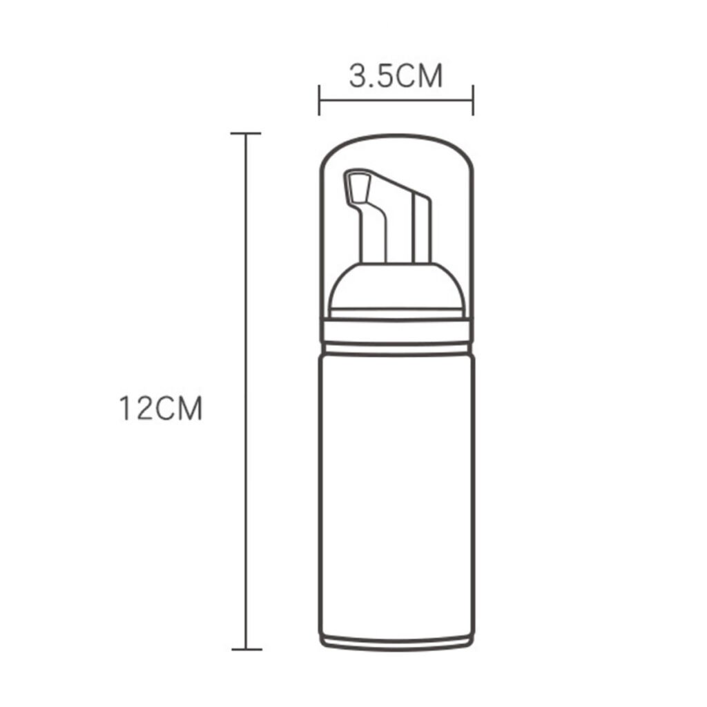 Foaming Toothpaste bottle